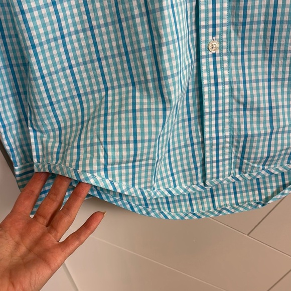 Guy Harvey Checkered Button Down Shirt - Picture 5 of 8